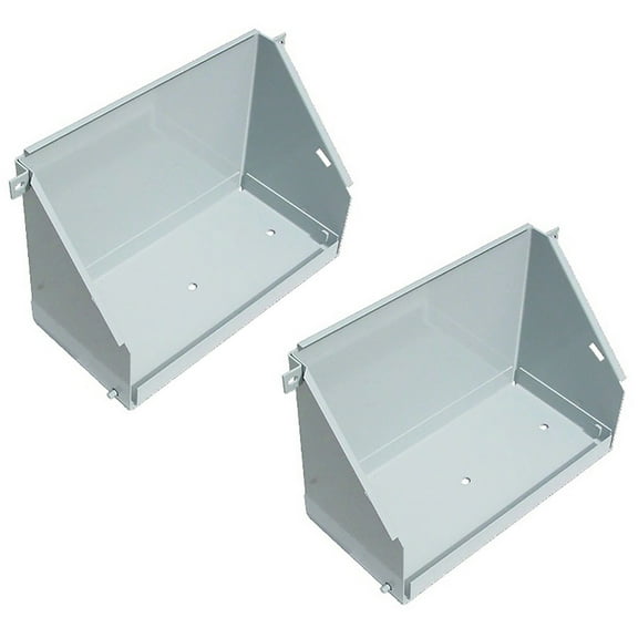 108016A Qty 2: Battery Box Fits White Oliver 1550 1555 1650 1655 1750 1800 1850