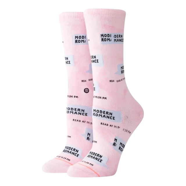 Calcetas Stance Hombre Casual Comfort Modern Romance rosa claro M