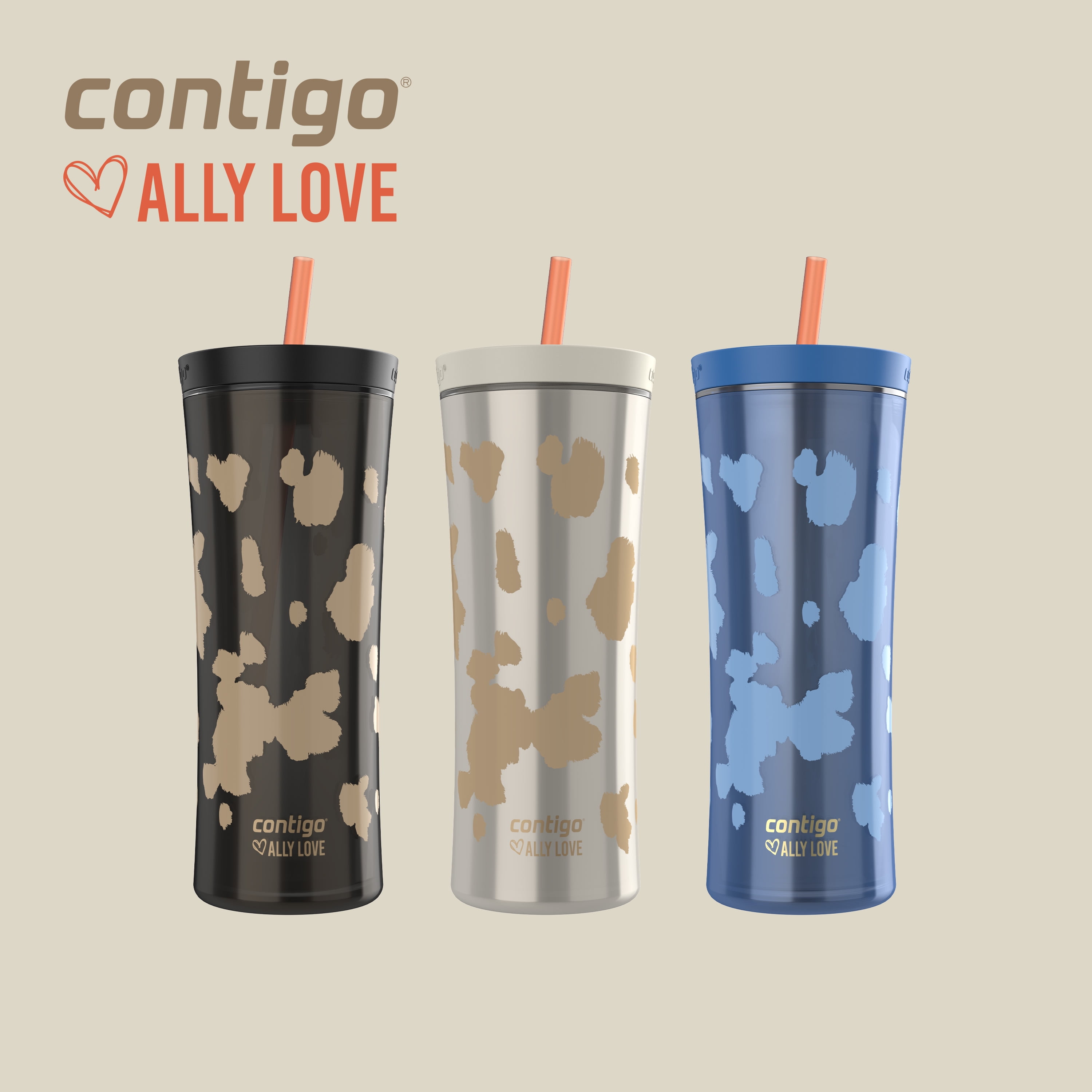 Gobelet Shake & Go AUTOCLOSE Contigo x Ally Love Streeterville, 591 ml (20 oz)