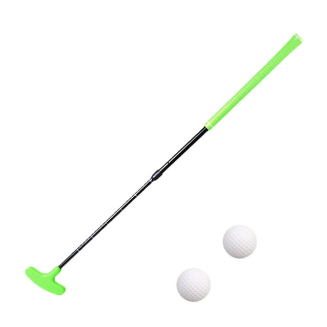 Putter de golf retráctil Sharpla para mano izquierda y derecha para niños y jóvenes Verde