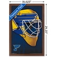 thumbnail image 3 of NHL St. Louis Blues - Logo 17 Wall Poster, 14.725" x 22.375", Framed, 3 of 5
