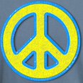 thumbnail image 3 of CafePress - Ukraine Flag Ukrainian Pride Peace Symbol T Shirt - Mens Comfort Colors Shirt, 3 of 5