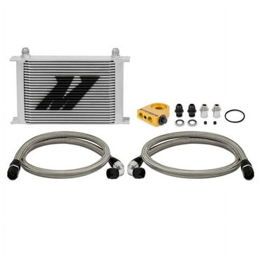 Mishimoto Universal Thermostatic Oil Cooler Kit, 25 Row