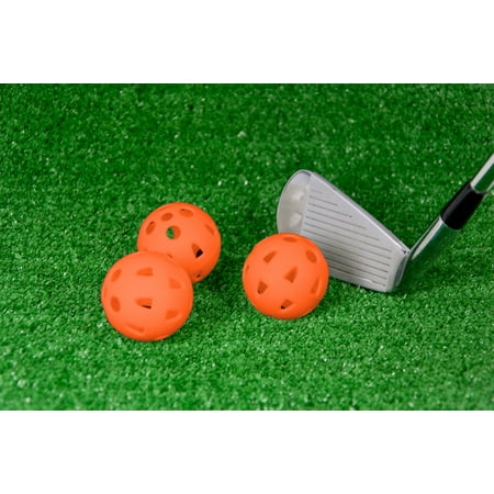 Athlete Golf - Athletic Works Golf Balls, Orange, 15 Pack