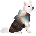 thumbnail image 2 of Fotbe Pyramid Desert Cat Sudadera con Estampado para Perros Pequeños – Suéter con Capucha para Mascotas, Tela Suave de Forro Polar con Bolsillo-Large, 2 of 7