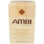 Ambi Skin Care Cocoa Butter Cleansing Soap Bar, 3.5 Oz