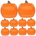 thumbnail image 5 of PTOOTP Pumpkin Dessert Plates Orange 10Pcs 9 Inches In Diameter, 5 of 8
