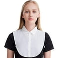 thumbnail image 2 of YEKEYI Fake Collar Detachable Collar Blouse Dickey Half Shirts Peter Pan Collar, 2 of 6