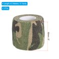thumbnail image 2 of Uxcell Camouflage Tape 2" x 5 Yards, 3 Pack Self Adhesive Protective Camo Tape Wrap Waterproof Bandage, Jungle, 2 of 5