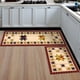 thumbnail image 2 of Cocina de estilo nacional bohemio almohadilla de puerta turca almohadilla de pies alfombra de cocina dos juegos (40 * 60 + 40 * 120) cm, 2 of 5