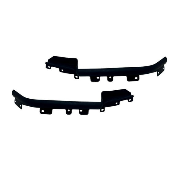 KarParts360 For Ford F-550 Super Duty 2023 Bumper Cover Molding Driver And Passenger Side | Pair | Front | Filler Below Headlight | Made Of Plastic | FO1046124, FO1047124 | PC3Z17K833D, PC3Z17K833C