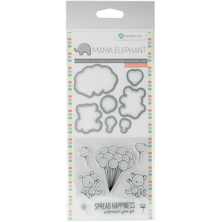 - Mama Elephant Clear Stamp/Die Up We Go