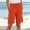 *Orange, variant on ClodeEU Women's Loose Elastic-Waisted Drawstring ,Comfy Shorts with Pockets ,Casual Shorts Pink,Womens Plus L