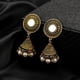 thumbnail image 5 of Pendiente de campana de viento dorado Vintage para mujer, cuentas de perlas de imitación, pendientes colgantes, 5 of 7