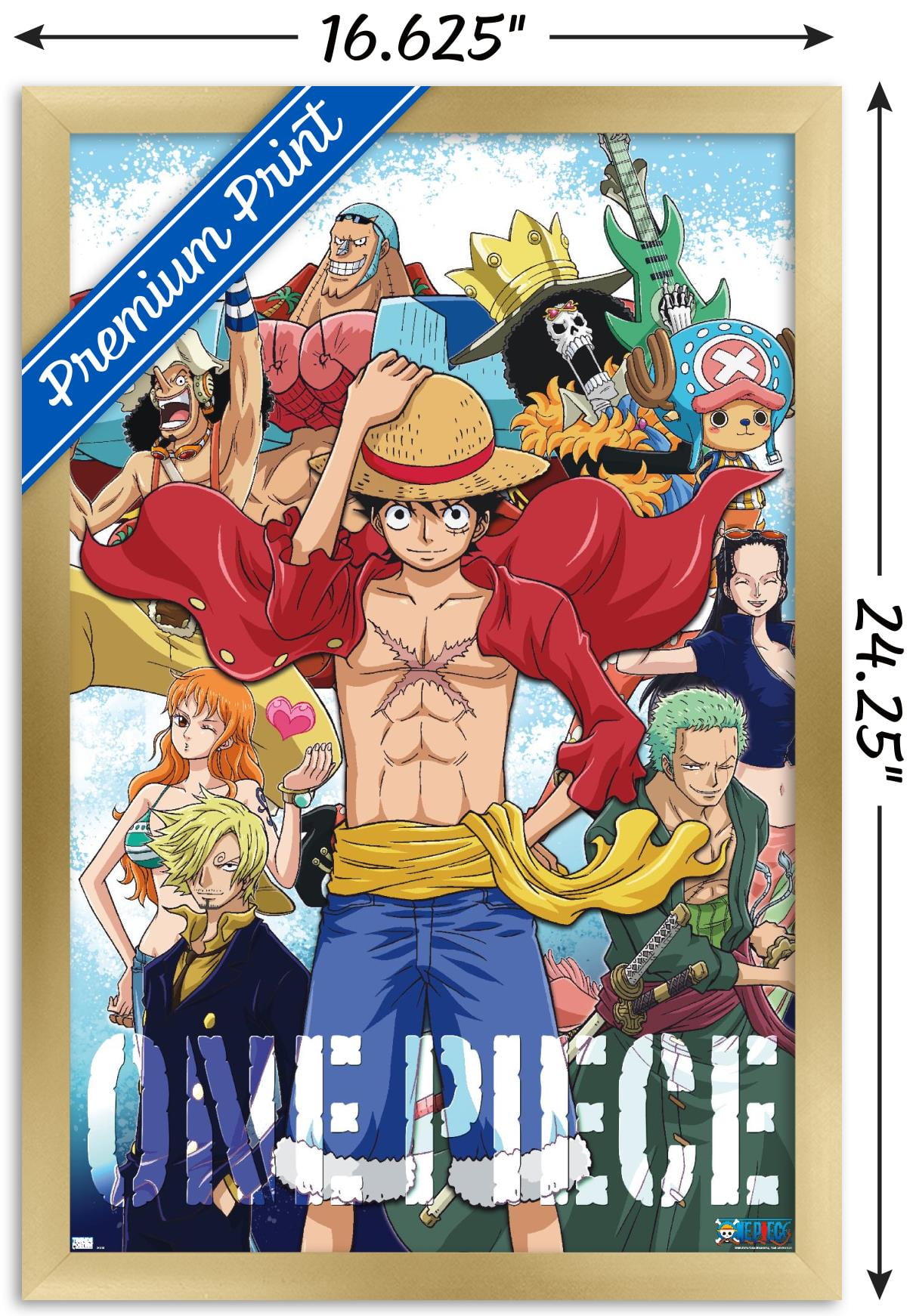 One Piece - Crew Wall Poster, 22.375
