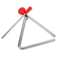 thumbnail image 1 of Minkissy Small Percussion Instruments Triangle Instrument Multi Metal For Kids Music Education 1 Set, 1 of 8