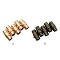 thumbnail image 4 of Cierres magnéticos para collar de cuero Bewildely Cobre Premium Bronce 20 piezas, 4 of 6
