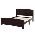 thumbnail image 5 of Bellemave Queen Size Bed Frame, Wood Platform Bed with Headboard and Footboard, Farmhouse Style QueenBed Frame with Support Slats and Strong Structure, No Box Spring Needed-Espresso, 5 of 8
