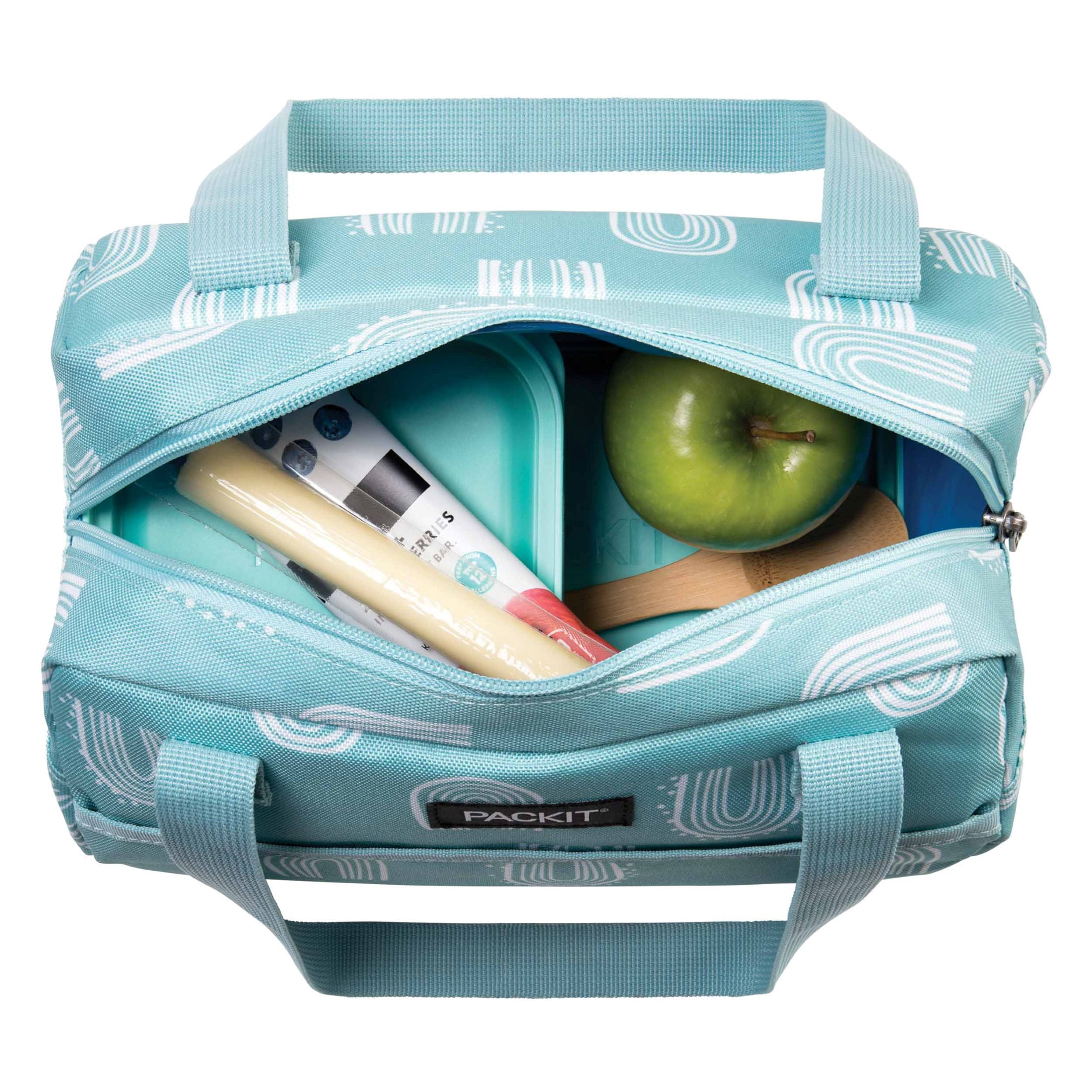 PackIt Freezable Hampton Lunch Bag, Desert Arch, built with Shoulder Straps and Zipper Closure