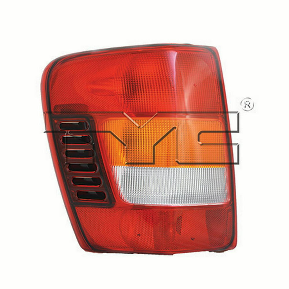 CarLights360: Fits 2002 2003 2004 Jeep Grand Cherokee Tail Light Assembly Driver Side (Left) DOT 2003 Jeep Grand Cherokee Tail Light Bulb