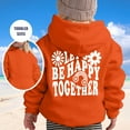 thumbnail image 2 of Vividxx Hoodies For Girls Long Sleeve Soft Sweatshirt Letter Print Kids Cute Pullovers Top Fashion Casual Hoodie For Fall Winter Comfortable 3-4 Years, 2 of 5