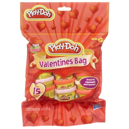 Play-Doh Valentine's Day 15 Count Bag, 15 oz