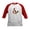 Red/White, variant on CafePress - Squirrel Red Boot Baseball Jersey - Kids Cotton Baseball Jersey, 3/4 Sleeve Shirt