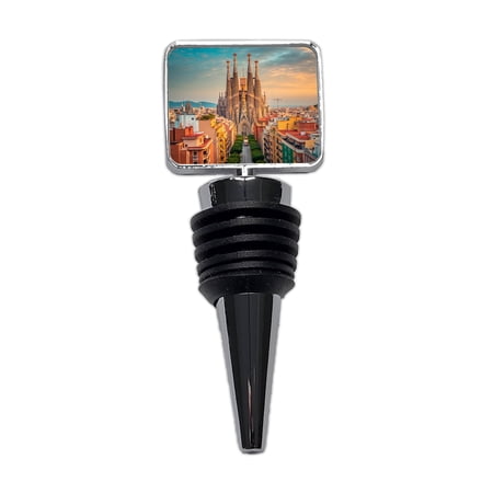Barcelona Spain Beautiful Wine Bottle Stopper Cap Plug