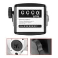 thumbnail image 4 of 1% High Accuracy 1 Inch 4 Digital  Gas  Meter Counter Gauge, Proofreading, Fast Back to Zero Rotation, Easy to Install,  with Large Display Screen, 4 of 7