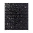 thumbnail image 1 of Cateissary Patrones de ladrillos 3D Pegatinas de pared respetuosas con el medio ambiente XPE Calcomanías de pared impermeables para sala de estar Decoración del hogar, 1 of 5