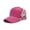 Hot Pink, variant on Baseball Cap Mesh Adjustable Cotton Solid Color Trucker Classic Casual Hat Cap Adjustable Headwear for Men Women