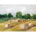 thumbnail image 3 of Harper, Ethan 14x12 Black Modern Framed Museum Art Print Titled - Hay Field I, 3 of 5