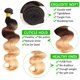 thumbnail image 3 of Extensiones de cabello Kapelli Hair Ombre Brazilian Body Wave, 3 of 7