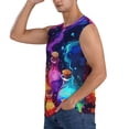 thumbnail image 3 of Fotbe Colorful Potion Bottles Magic Men's Camiseta sin Mangas Estampada para Hombres, Playera Casual para Gimnasio, Entrenamiento, Playa-XX-Large, 3 of 7