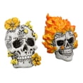 thumbnail image 3 of 2 clips decorativos para ventilación de aceite esencial de calavera para coche, para aromaterapia y perfume., 3 of 14