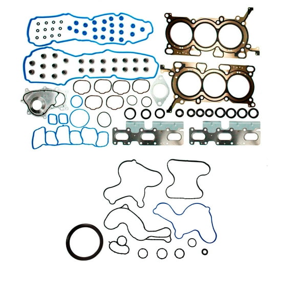 DNJ FGK4336 Full Gasket Set Fits Cars & Trucks 2011-2017 Ford Lincoln Edge MKX MKT Police Interceptor Sedan 3.7L V6 DOHC 227cu Naturally Aspirated