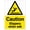 Warning Sign 2, variant on Caution Slippery When Wet Icon Reflective Aluminum Sign 12 x 8 Inches - UV Protected, Waterproof, Weatherproof, Fade Resistant, 4 Pre-Drilled Holes