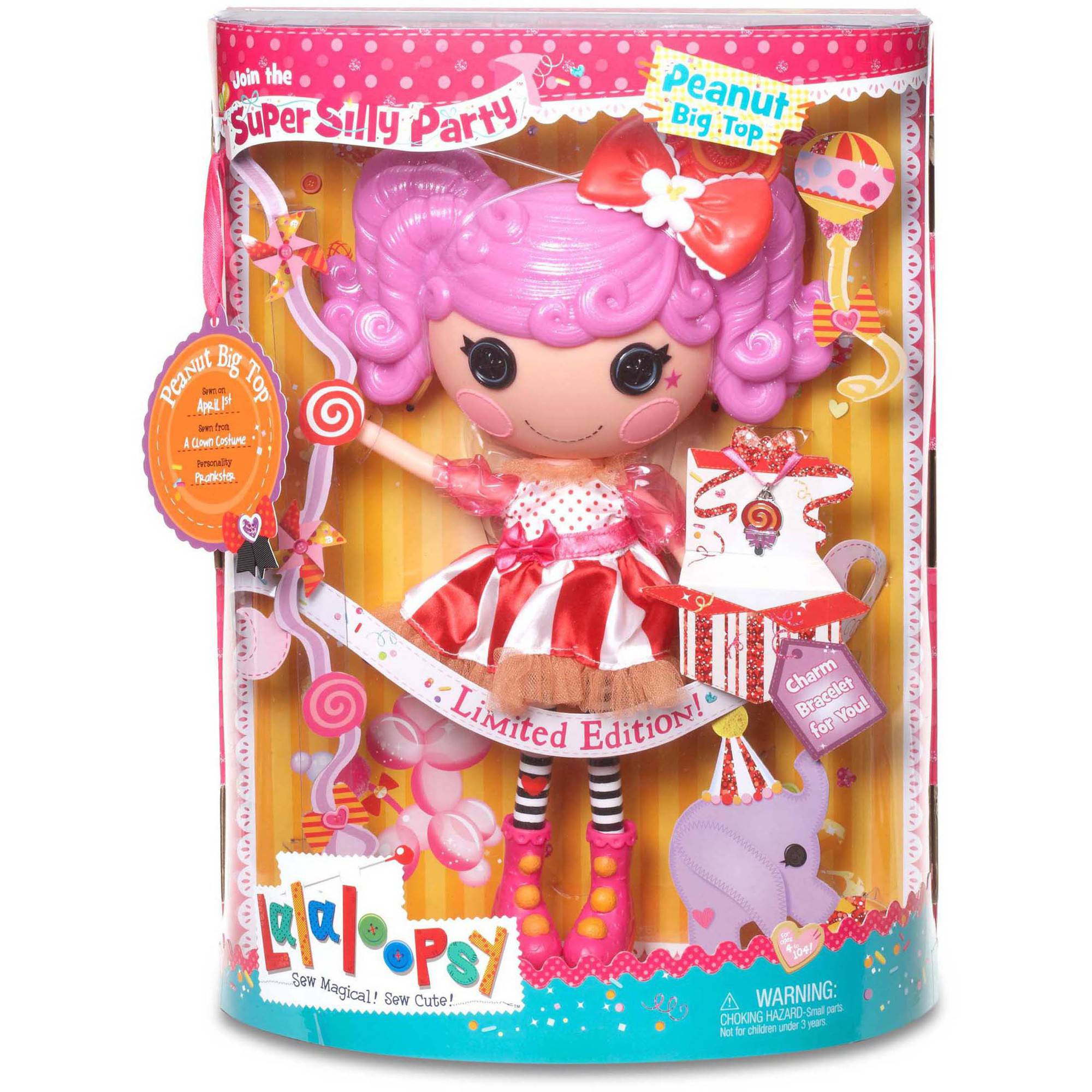 Lalaloopsy Super Silly Party Doll, Peanut Big Top - image 2 of 4