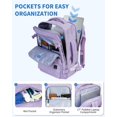 thumbnail image 3 of Mochila WANDF Travel de 32 litros para Spirit Airlines con bolsillo húmedo, 3 of 9