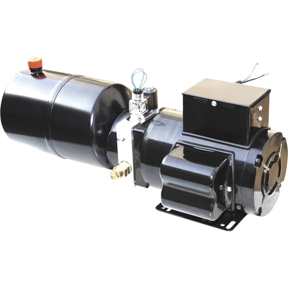 NorTrac AC Power Unit with Electric Motor, 115/230V, 1.6-Gal. Reservoir Tank, Model# YBZ5-F1.6B8F2/LKABT1