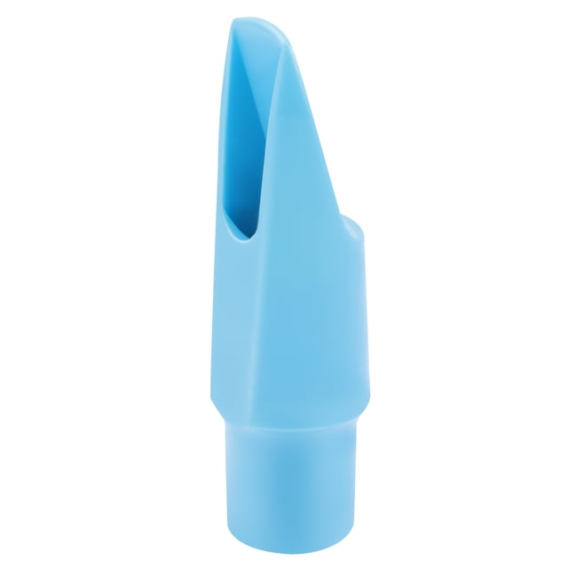 unbranded Suministro Musical Para Saxofón Alto Cabezal ABS Azul Resistente Y Portátil Para Ejecución