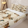 thumbnail image 3 of Homewish Vintage Mallard Duck Zipper Queen Comforter Set with Fitted Sheet and 2 Pillowcases,Rustic Bird Zipper Bedding Set For Boys,Reversible,4pcs, 3 of 7