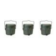 thumbnail image 3 of Yuarrent 3Pcs/Set Aluminum Pot and Pan Mess Kit for Camping Picnic Cooking Type1 NO1, 3 of 6