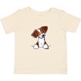 thumbnail image 3 of Inktastic Pocket Brittany Spaniel Boys or Girls Baby T-Shirt, 3 of 5