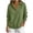 Army Green, variant on Women’s Sweatshirts Lapel Long Sleeve Snap-Button Front Pullover Tops Spring & Winter Casual Top Black Size S