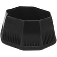 thumbnail image 1 of TEHAUX Black Plastic Tennis Racquet End Lid Protective Cover for Racket Handle Grip, 1 of 8