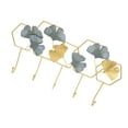 thumbnail image 4 of Gancho Para Ropa, Soporte De Ropa Resistente Multifuncional De Fácil Instalación De Hierro Para Oficina Para Sombrero OTVIAP color de la mezcla, 4 of 8