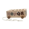 thumbnail image 3 of Lipstore Educational Sensory Building Block Puzzle, Wooden Shape Stacking and Sorting Toy letters, 3 of 8