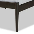 thumbnail image 4 of Baxton Studio Nano Modern and Contemporary Black Finished Metal Queen Size Platform Bed, 4 of 8