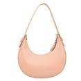 thumbnail image 1 of Bolso de hombro de moda con nueva textura de marea, bolso debajo del brazo adecuado para damas, bolso de hombro de PU rosa, 1 of 6